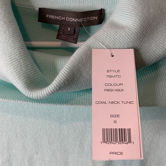 French Connection Cowl Neck Tunic Sweater - Picture 3 of 4